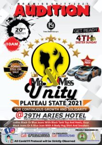 Mr and Miss Unity audition