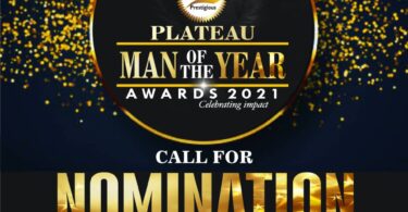 Plateau man of the year Artwork