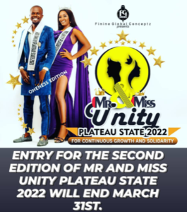 Mr and Miss Unity 2022