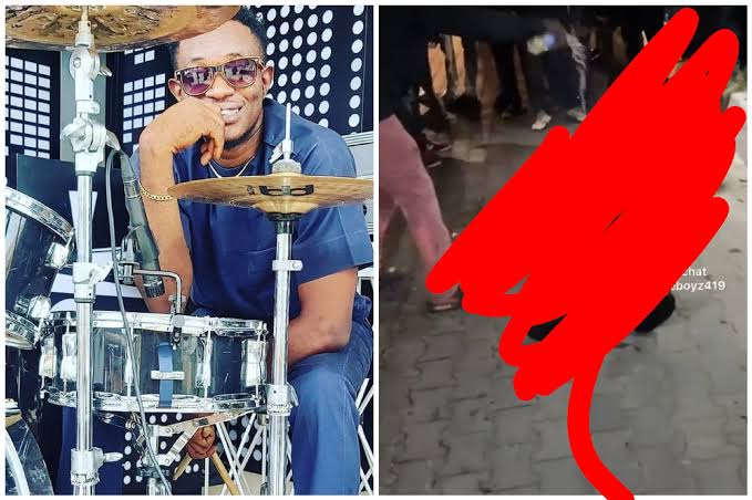Video of popular guitarist k!lled and Burned by Hausa Bike Men in Lagos