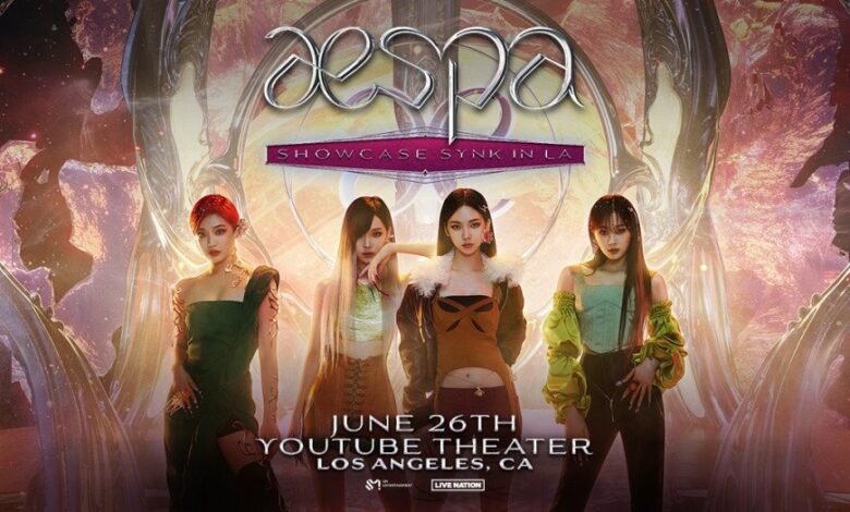 aespa announce their first showcase in the U.S, 'SYNK' in LA