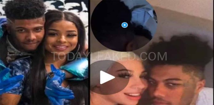 Watch Chrisean rock Trending her tapes with blueface viral leaked video on Twitter